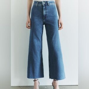 Zara Marine Straight Blue Jeans size 28, 6